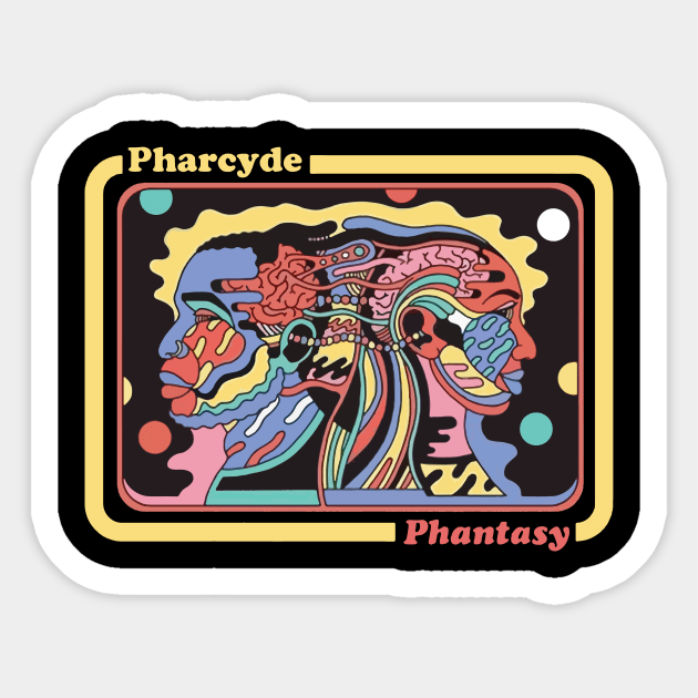 The Pharcyde Sticker by Luis Vargas